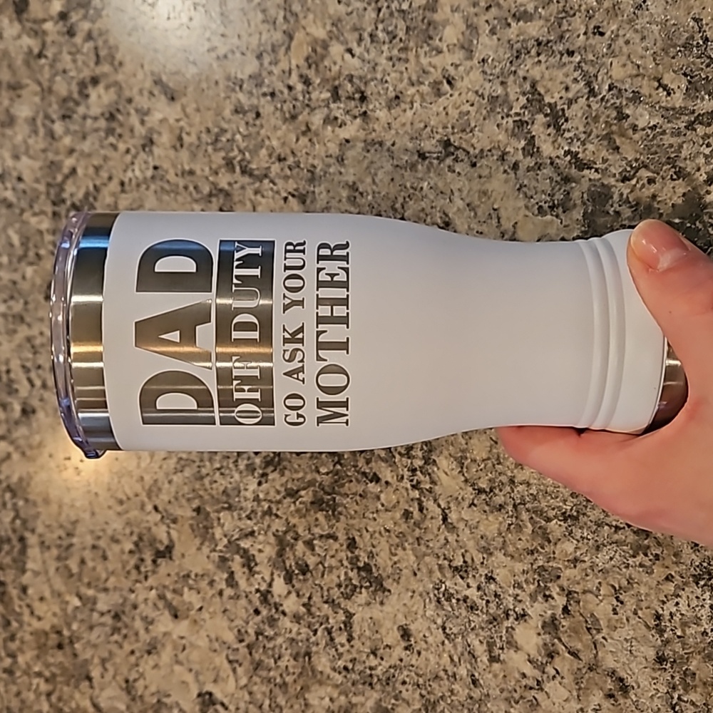 Stainless steel beer mug